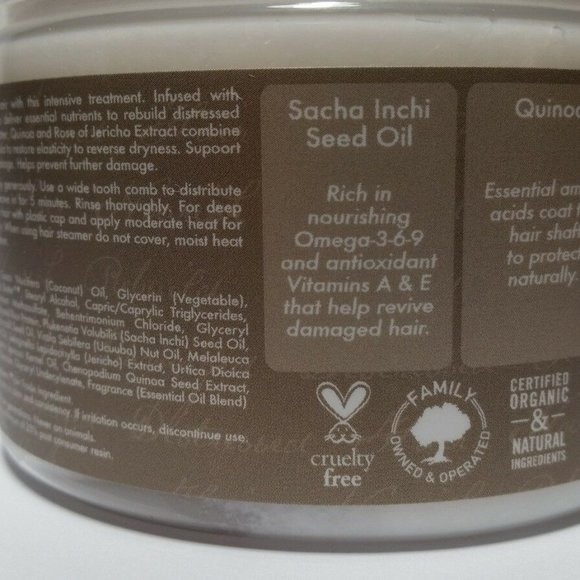 4 Shea Moisture Rescue + Repair Hair Masque Mask - Picture 10 of 14